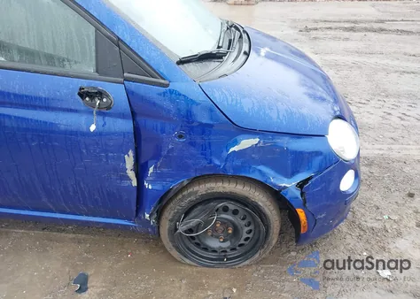 2013 Fiat 500 Pop z USA, uszkodzony, nr VIN 3C3CFFAR3DT575539